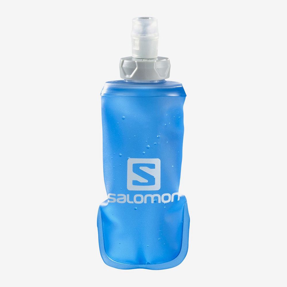 Salomon Singapore Mens Trail Running Packs - SOFT FLASK 150ML/5OZ Blue | 70691-BJTA